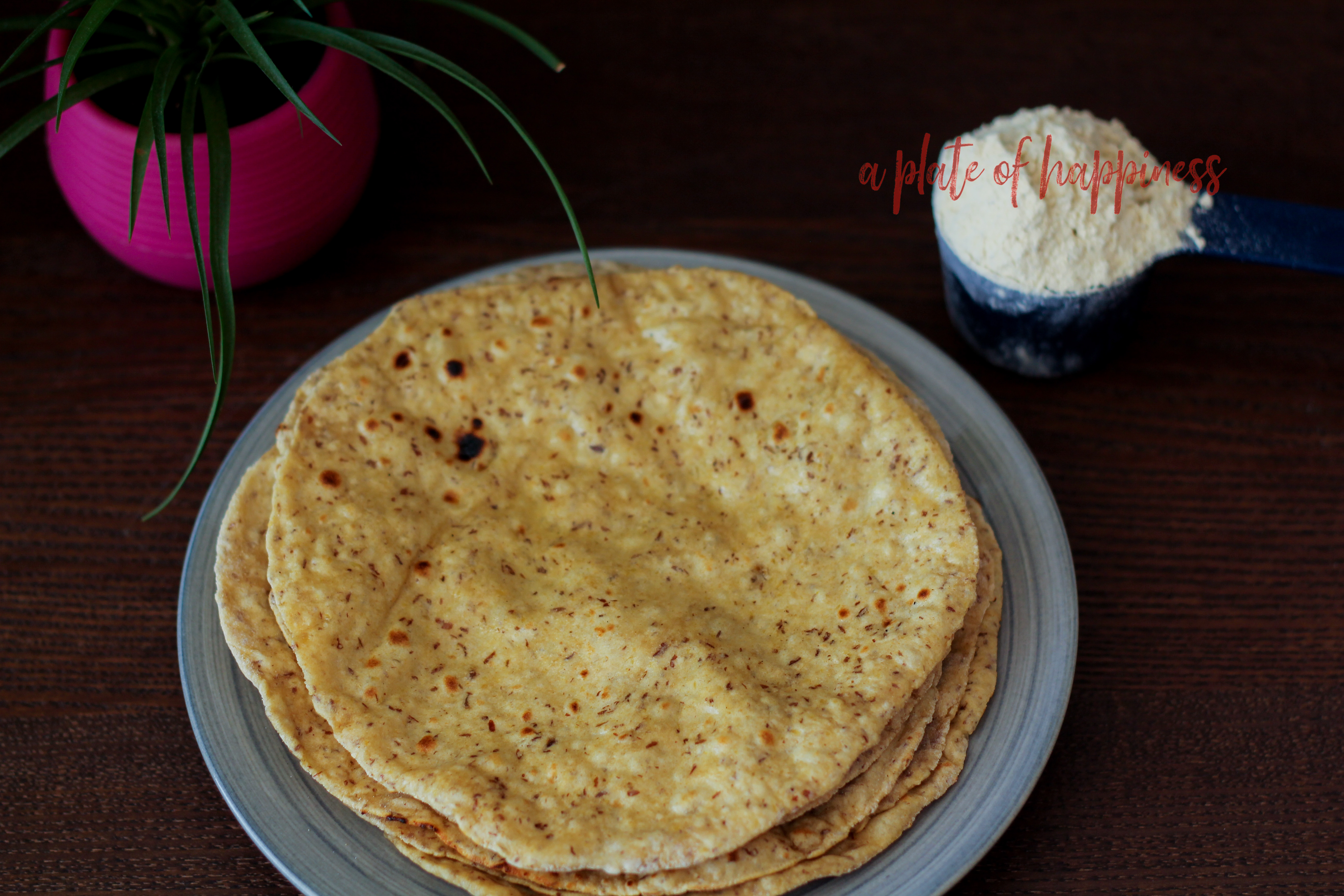 Multigrain Roti – A Plate of Happiness